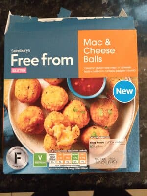 Free from mac & cheese balls