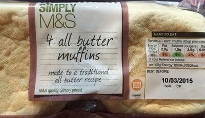 All Butter Muffins