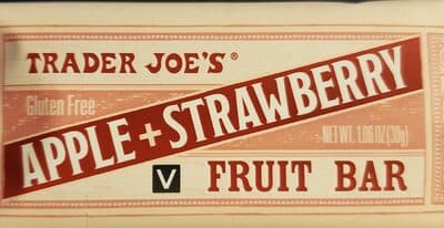 Apple Strawberry Fruit Bars