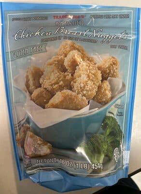 Gluten Free Breaded Chicken Breast Nuggets