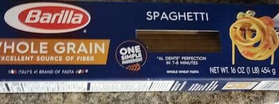 Whole Grain Spaghetti