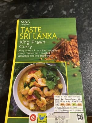 king prawn curry