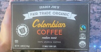 Fair Trade Organic Colombian Coffee