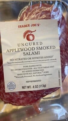 Uncured Applewood Smoked Salami