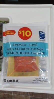 Saumon rouge sauvage fum