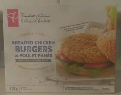 Thick & Crispy Breaded Chicken Burgers