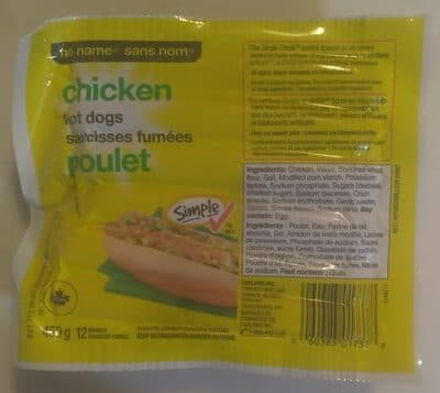 Chicken Hot Dogs