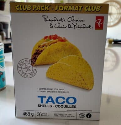 Taco coquilles