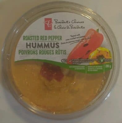 Roasted Red Pepper Hummus