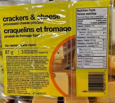 Crackers & cheese