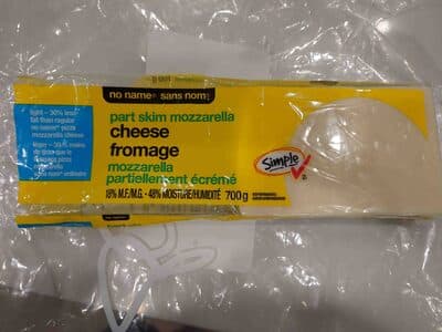 Part Skim Mozzarella Cheese