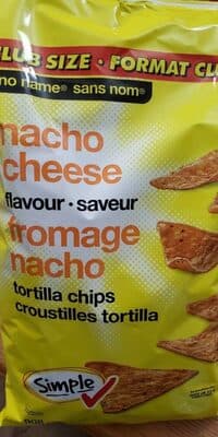 Tortilla Chips Nacho Cheese