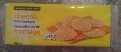 Cheese Rice Crackers