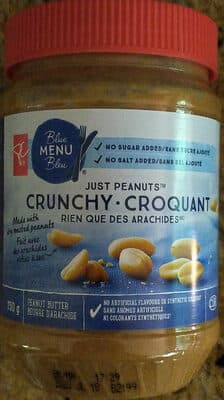 Just Peanuts Crunchy Peanut Butter