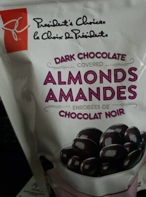 Dark Chocolate Covered Almonds