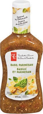 Basil Parmesan Vinaigrette