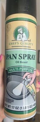 Pan spray oil based multi-purpose