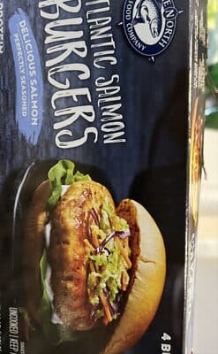 Atlantic Salmon Burgers