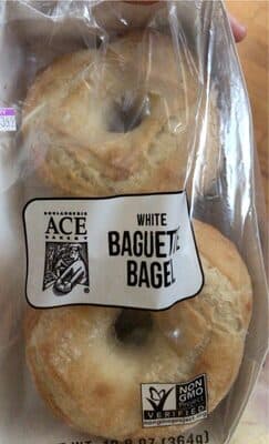 White Baguette Bagel