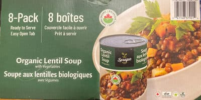 Lentil & Veg Organic Soup