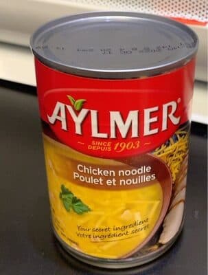Soupe poulet et nouilles