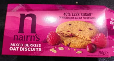 Nairn's Oat Cookies, Mixed Berries
