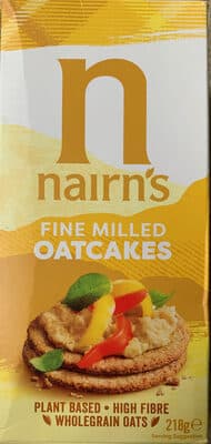 fine milled oatcakes
