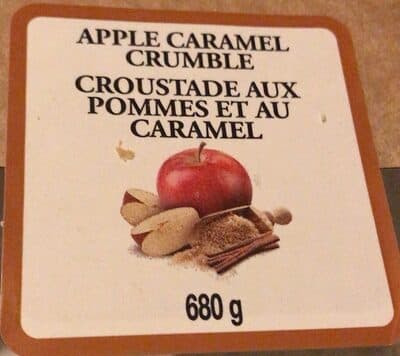 Croustade aux pommes et au caramel
