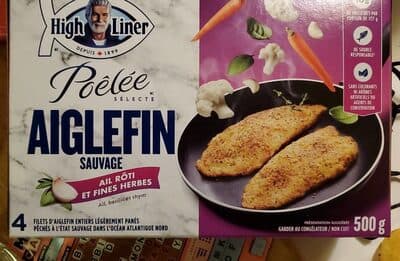 Roasted Garlic & Herbs Wild Caught Lightly Breaded Whole Haddock Fillets