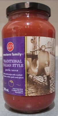 Traditional Italian Style Pasta Sauce