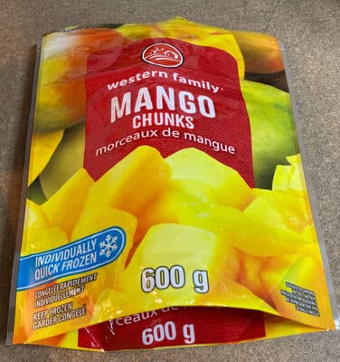 Mango chunks