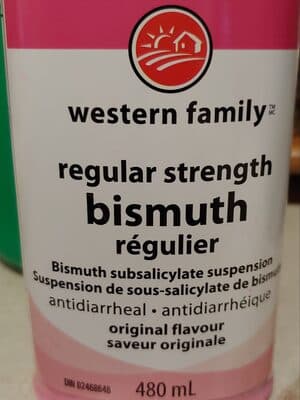 Western Family Regular Strength Bismuth