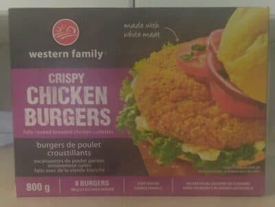 Crispy Chicken Burgers