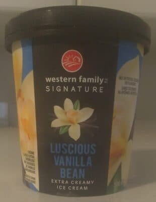 Luscious Vanilla Bean Extra Creamy Ice Cream