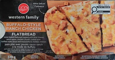 Buffalo-Style Ranch Chicken Flatbread