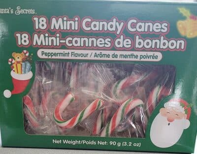 Santas Secrets Mini Candy Canes