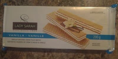 Vanilla Flavoured Cream Filled Wafers