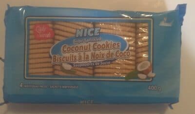Nice Sugar Sprinkled Coconut Cookies