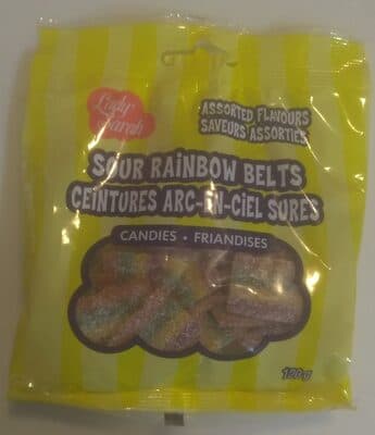 Sour Rainbow Belts