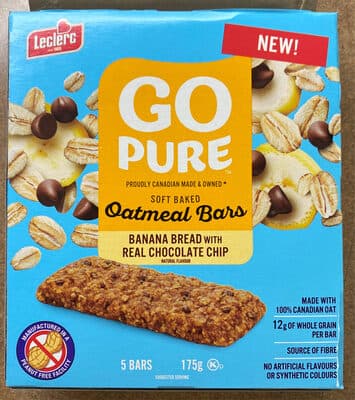 Banana Chocolate-Chip Oatmeal Bars