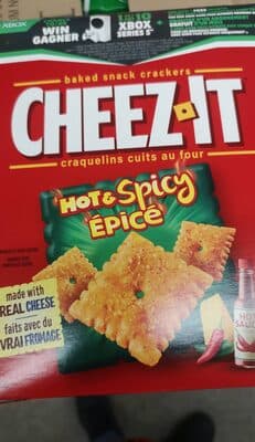 Cheez It Hot & Spicy