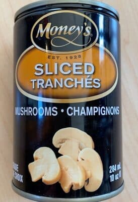 Sliced Mushrooms