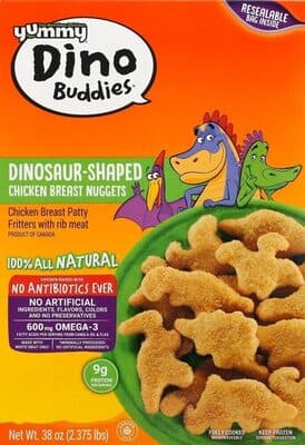 The Original Dinosaur-Shaped Chicken Breast Nuggets