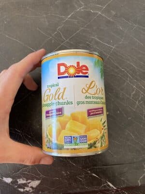 Gold Pineapple Chunks