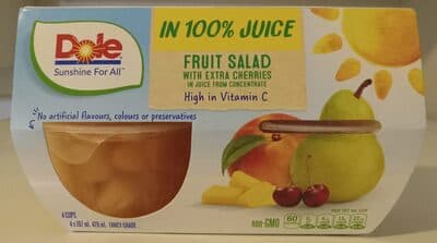 Fruit Salad with Extra Cherries in 100% Juice from Concentrate