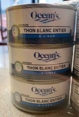Solid white Tuna Albacore