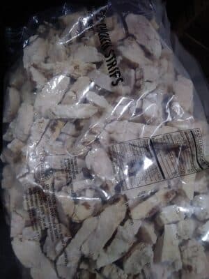 Fully Cooked Grilled Chicken Strips