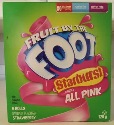 Starburst All Pink Fruit by the Foot