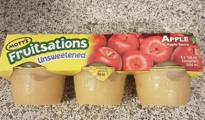 Unsweetened Apple Sauce