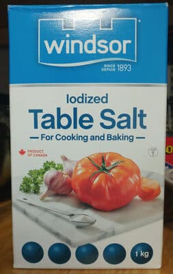 Iodized Table Salt